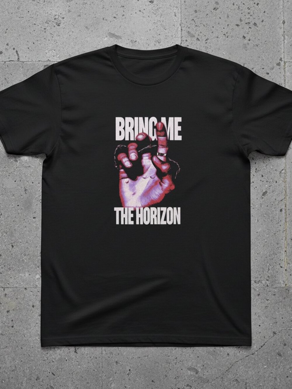 Bring Me The Horizon Graphic T-Shirt | Rock Band Tee | Unisex Black Streetwear
